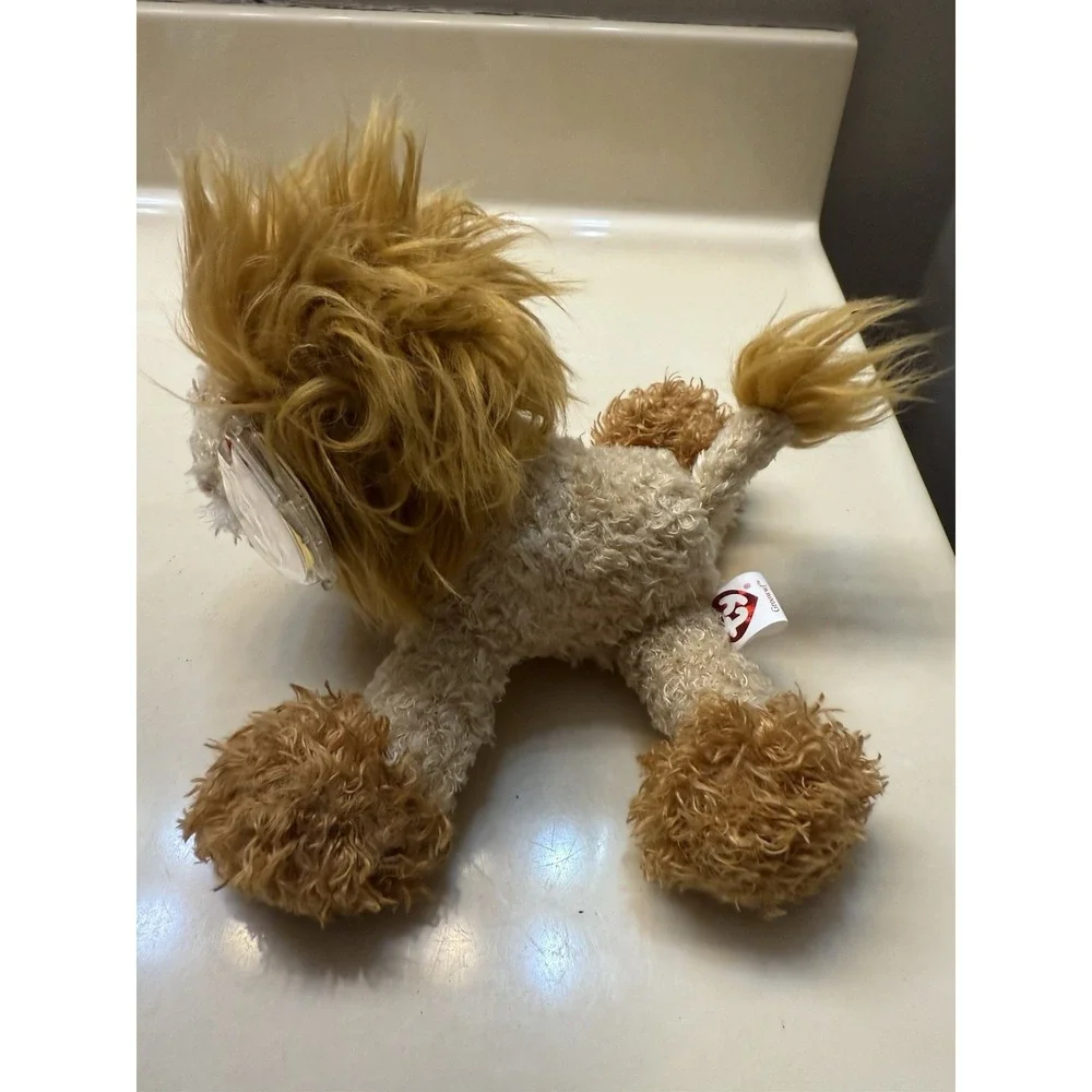 TY Groowwl the Lion Beanie Baby Plush Stuffed Animal Toy 2006 W/Tags